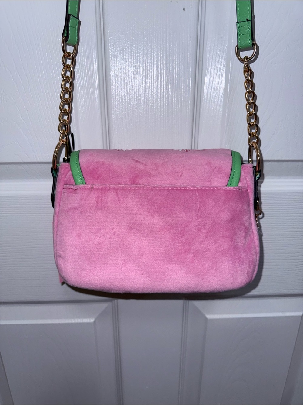 NWT Juicy in Bloom Pink Crossbody Bag in Cherry 🍒 Blossom - Picture 5 of 7
